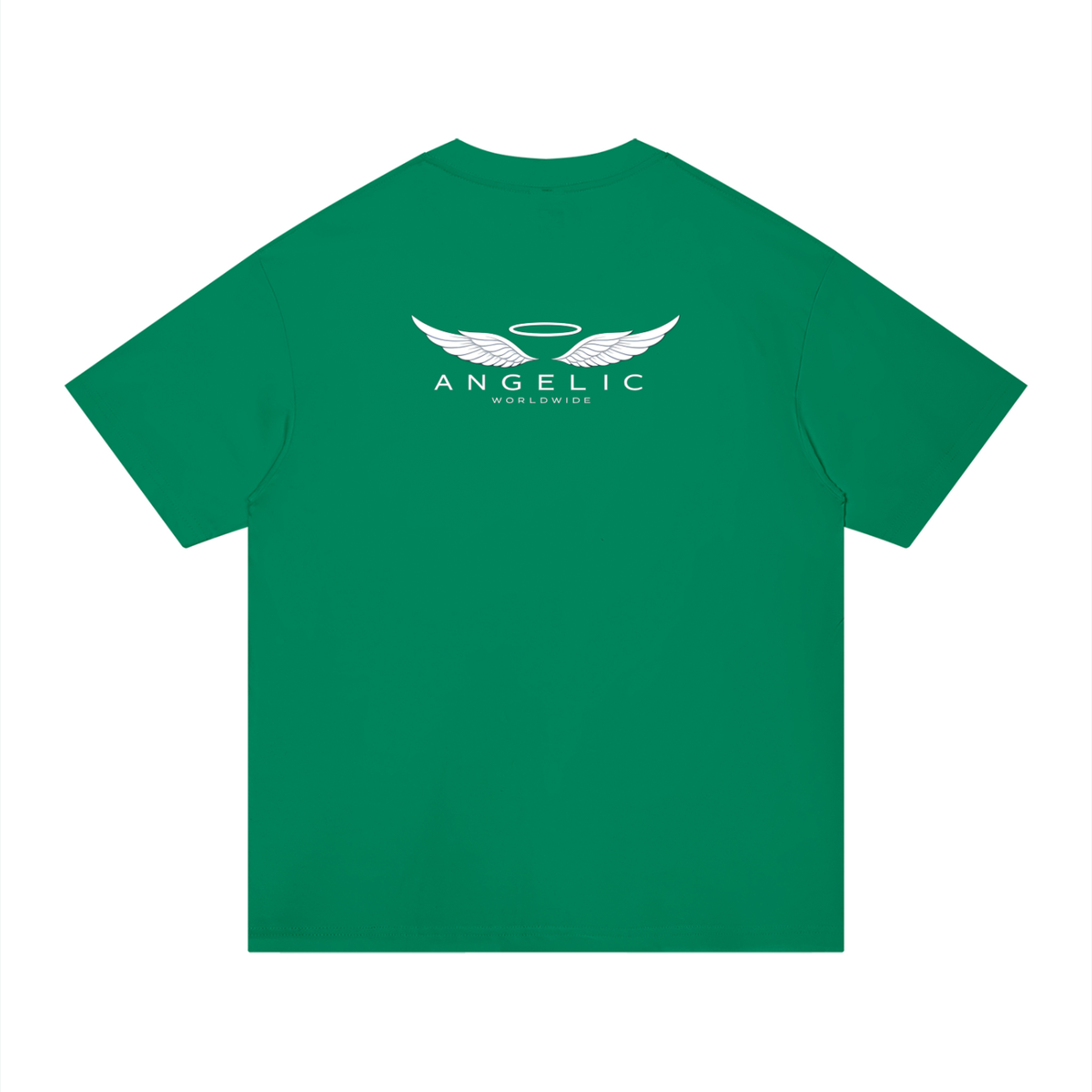 ANGELIC Worldwide Tee – Clean White