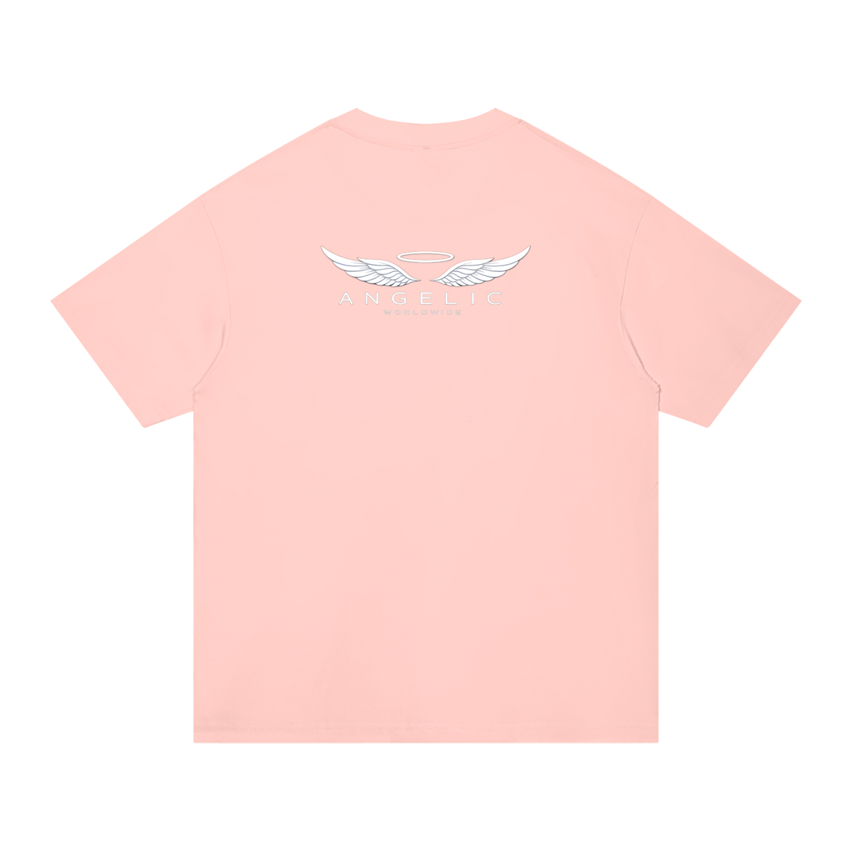 ANGELIC Worldwide Tee – Clean White