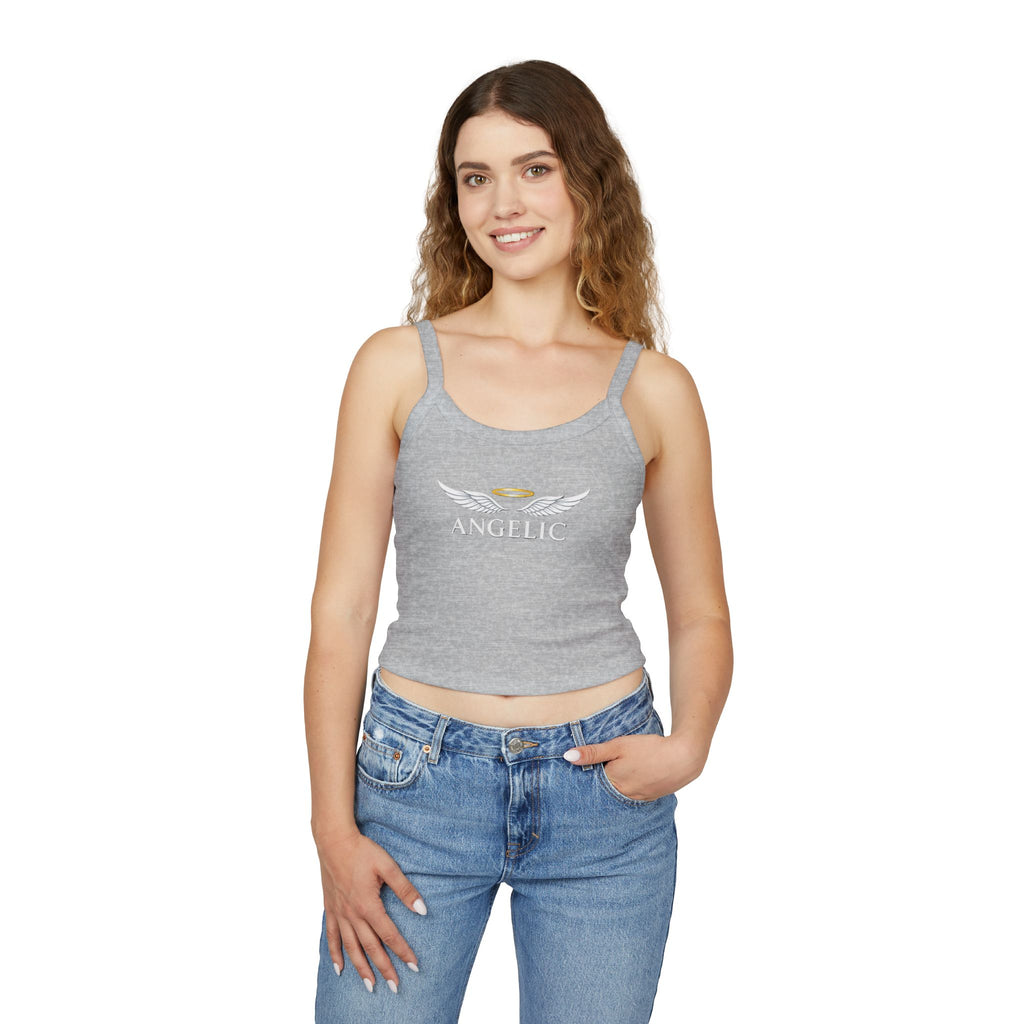 ANGELIC  — Women's Cropped Sleeveless top