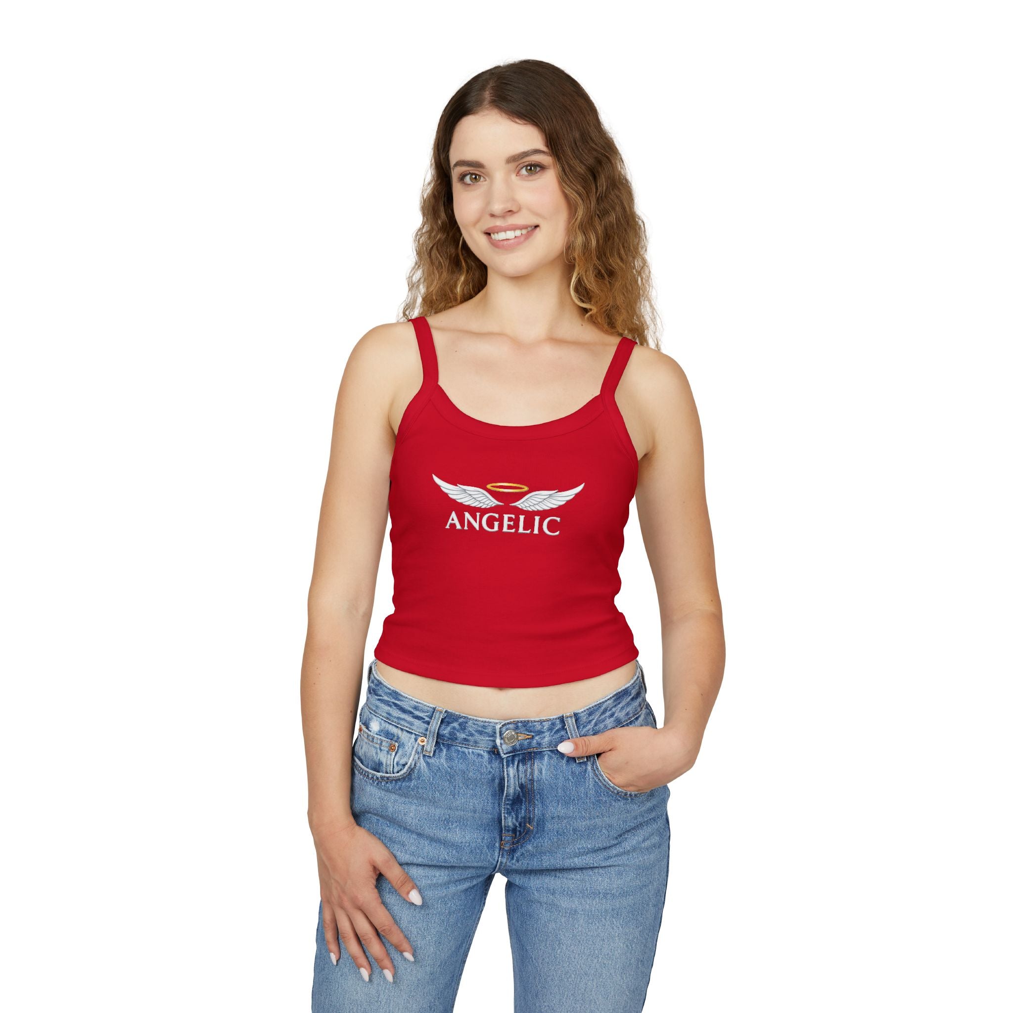 ANGELIC  — Women's Cropped Sleeveless top