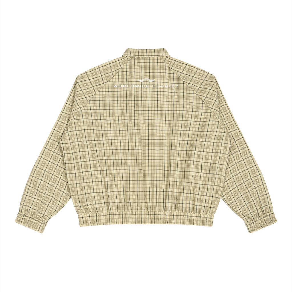 ANGELIC Plaid Worldwide Divinity Track Jacket