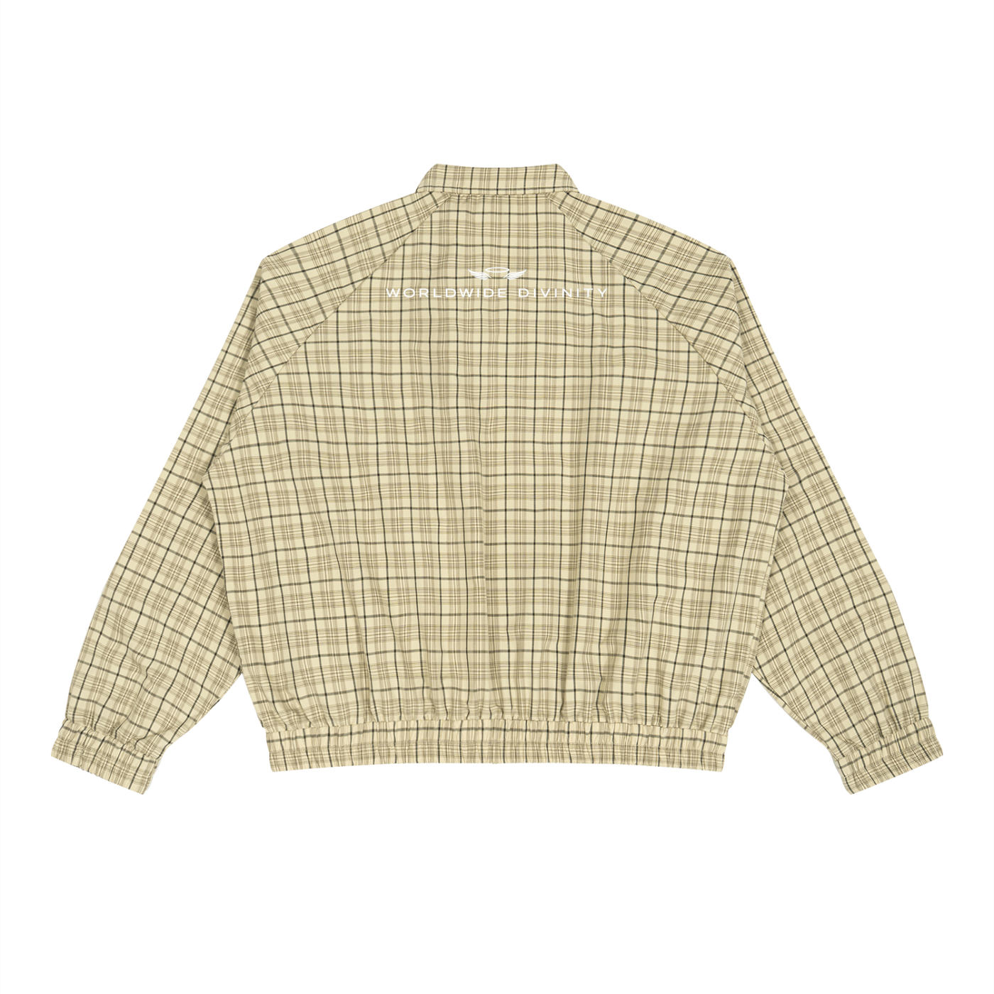 ANGELIC Plaid Worldwide Divinity Track Jacket