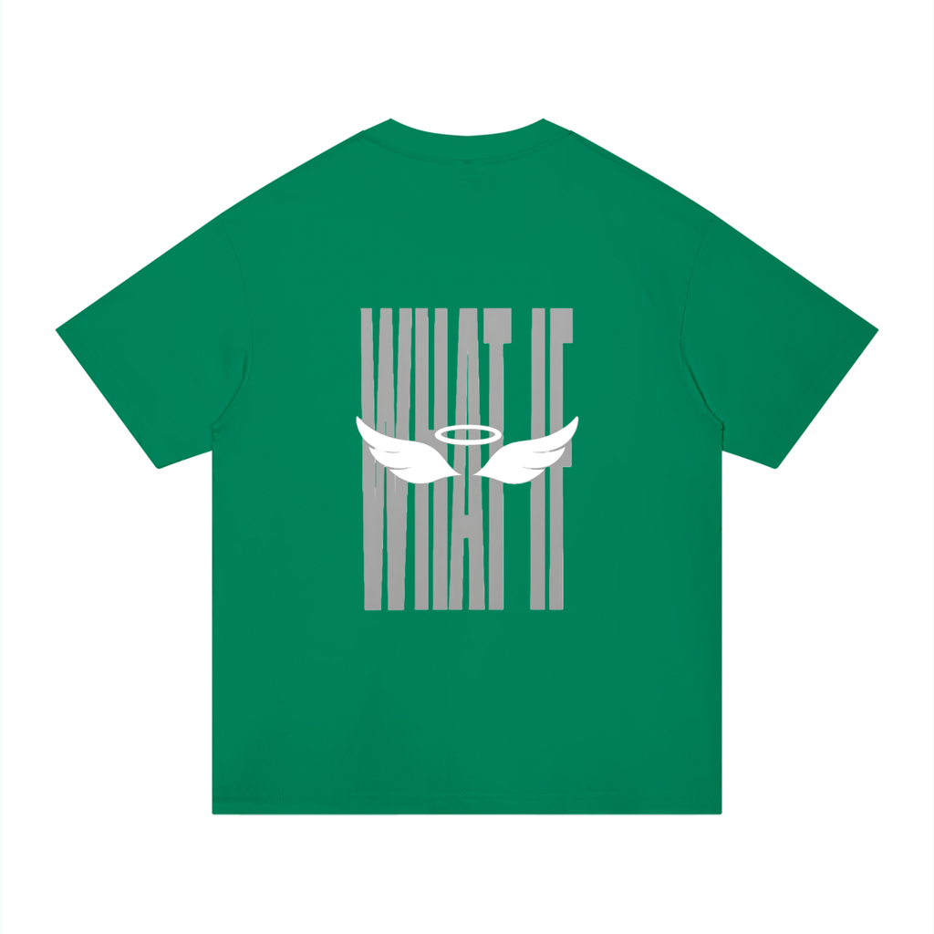 ANGELIC "WHAT IF" Tee – Minimal Graphic