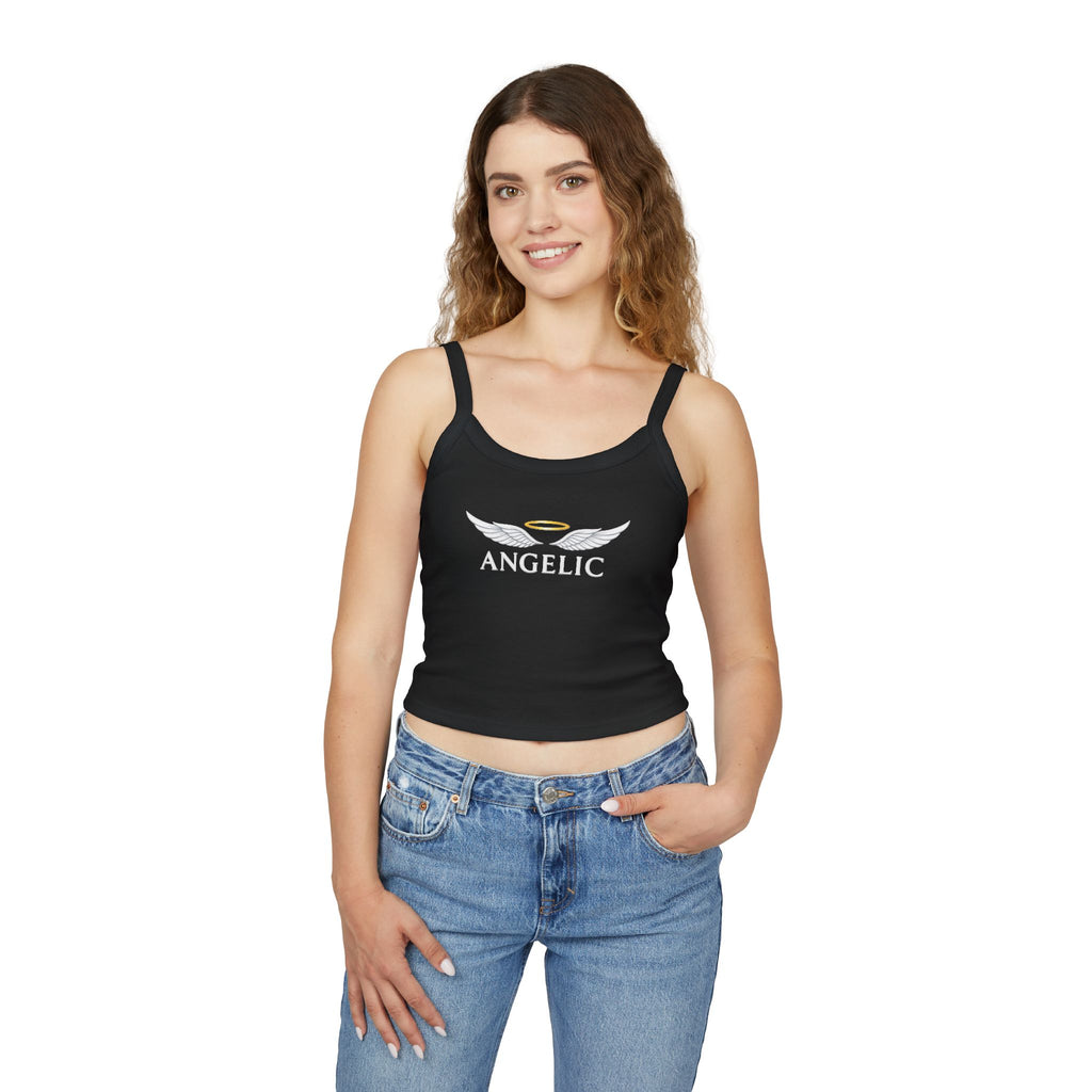 ANGELIC  — Women's Cropped Sleeveless top