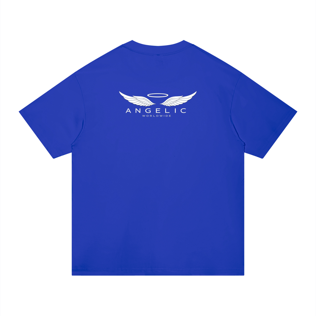 ANGELIC Worldwide Tee – Clean White