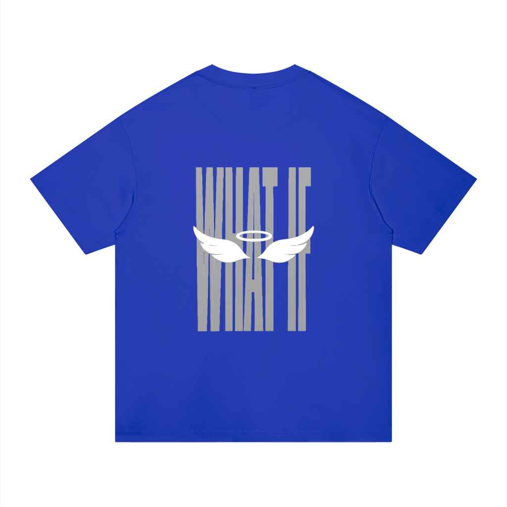 ANGELIC "WHAT IF" Tee – Minimal Graphic