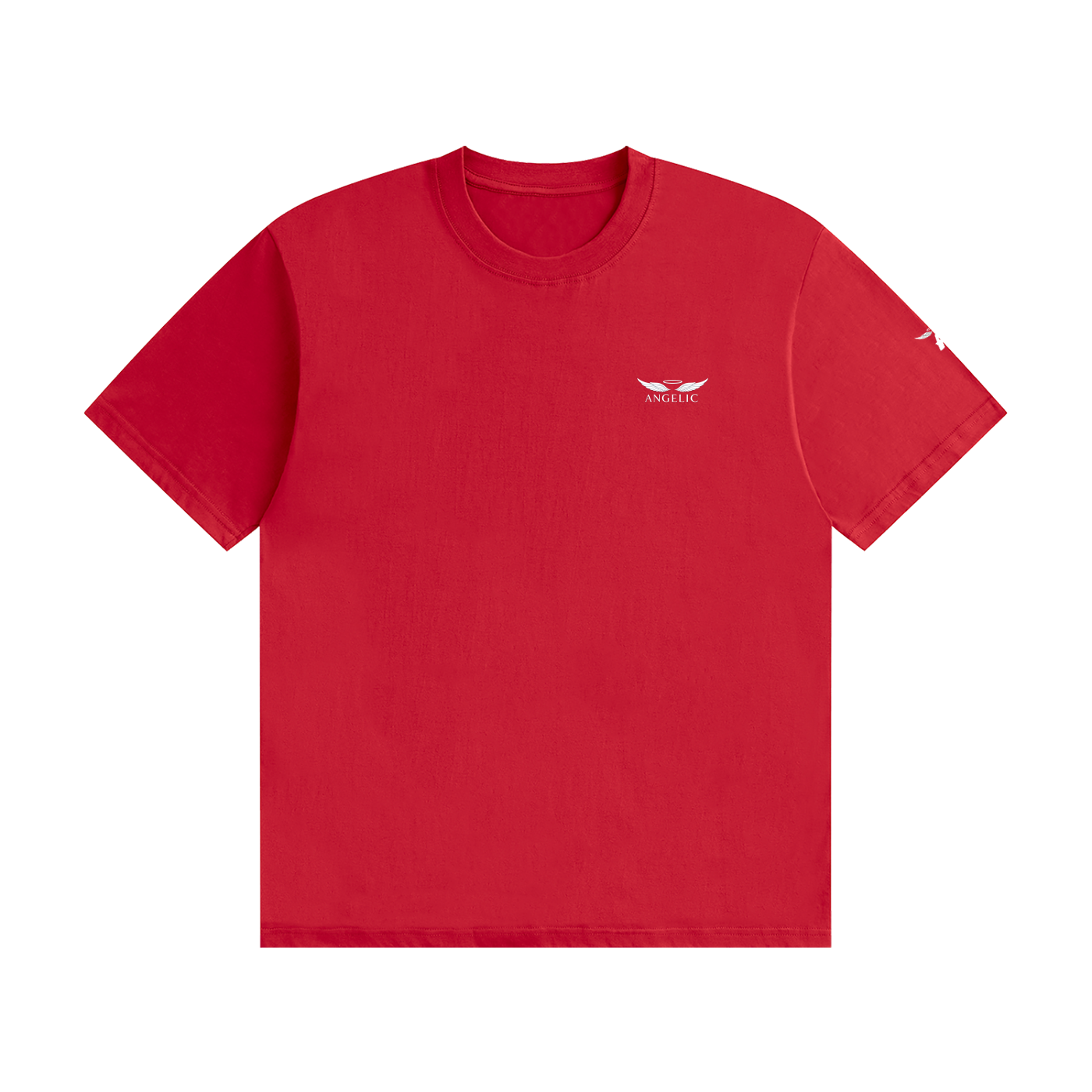 ANGELIC Plain “Fell to Rise” Cotton Tee