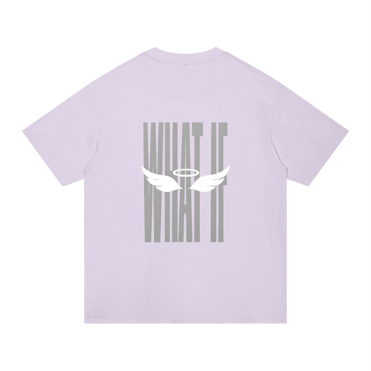 ANGELIC "WHAT IF" Tee – Minimal Graphic