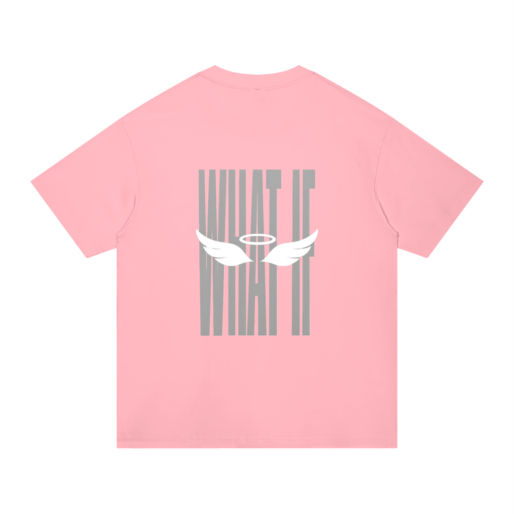 ANGELIC "WHAT IF" Tee – Minimal Graphic