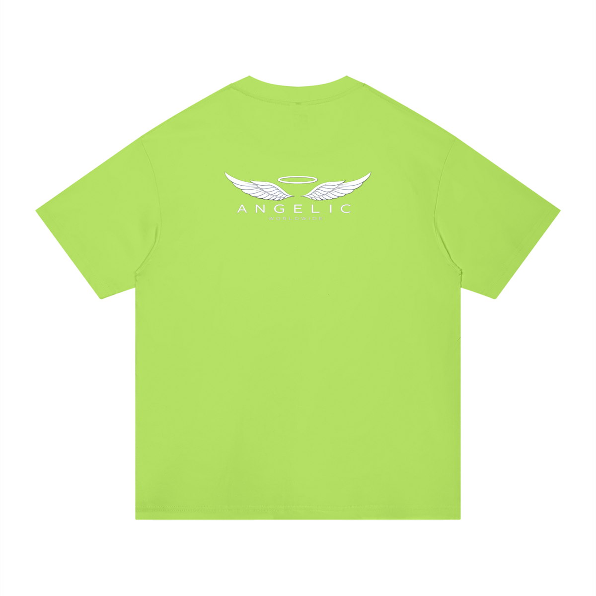 ANGELIC Worldwide Tee – Clean White