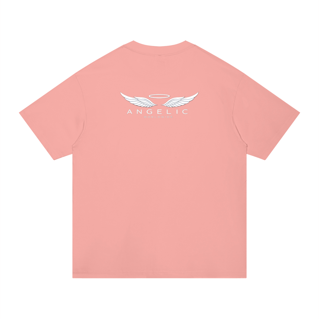 ANGELIC Worldwide Tee – Clean White