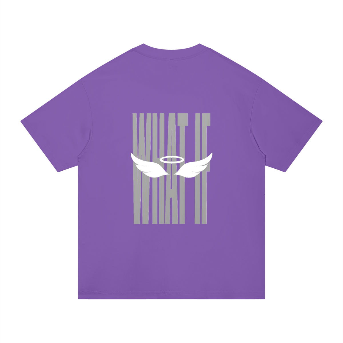ANGELIC "WHAT IF" Tee – Minimal Graphic