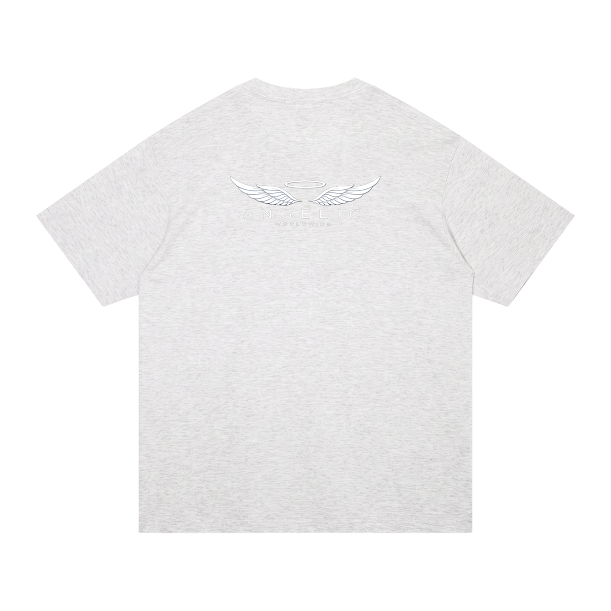 ANGELIC Worldwide Tee – Clean White