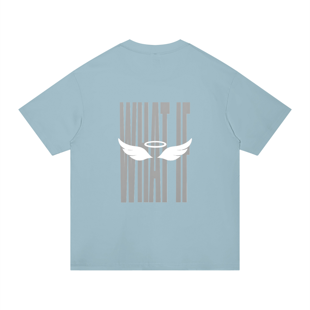 ANGELIC "WHAT IF" Tee – Minimal Graphic