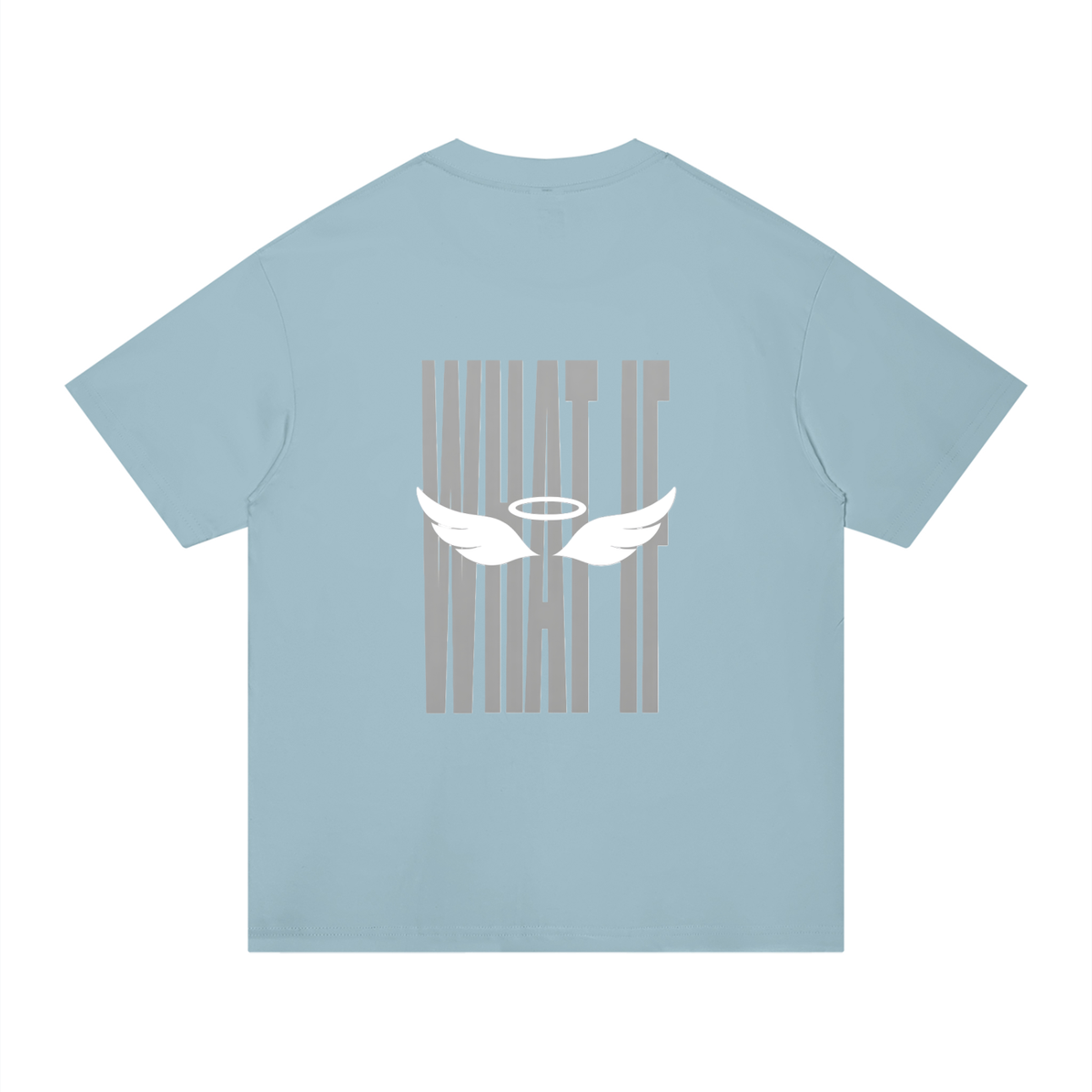 ANGELIC "WHAT IF" Tee – Minimal Graphic
