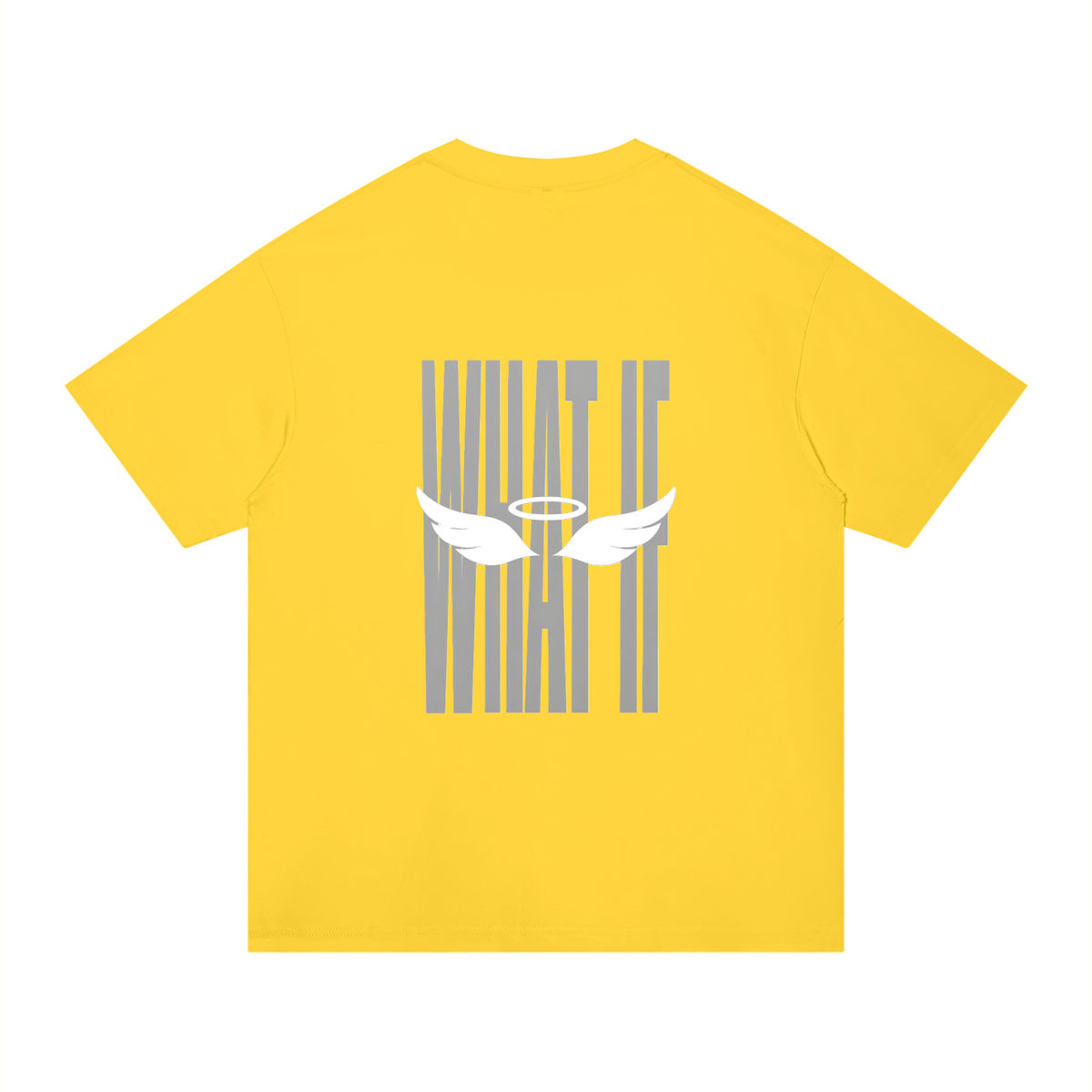 ANGELIC "WHAT IF" Tee – Minimal Graphic