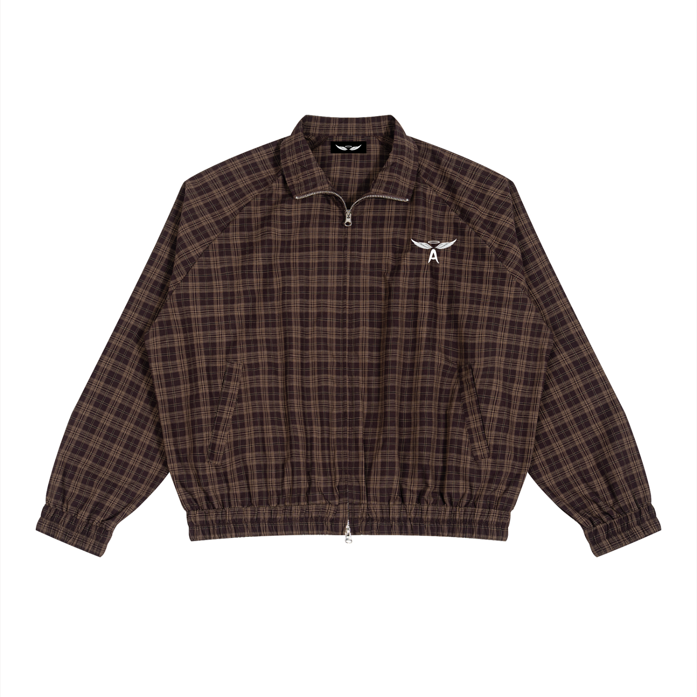 ANGELIC Plaid Worldwide Divinity Track Jacket