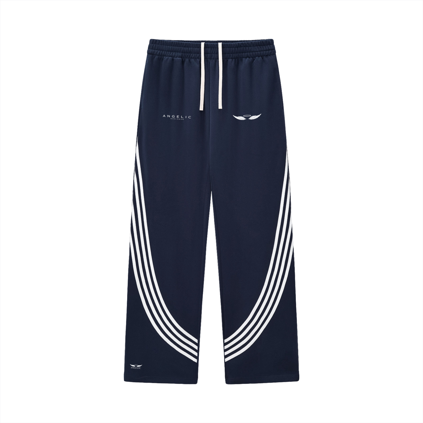 ANGELIC Everyday Curve Stripe Sweatpants