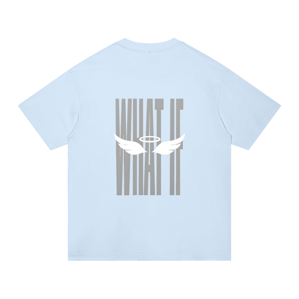 ANGELIC "WHAT IF" Tee – Minimal Graphic