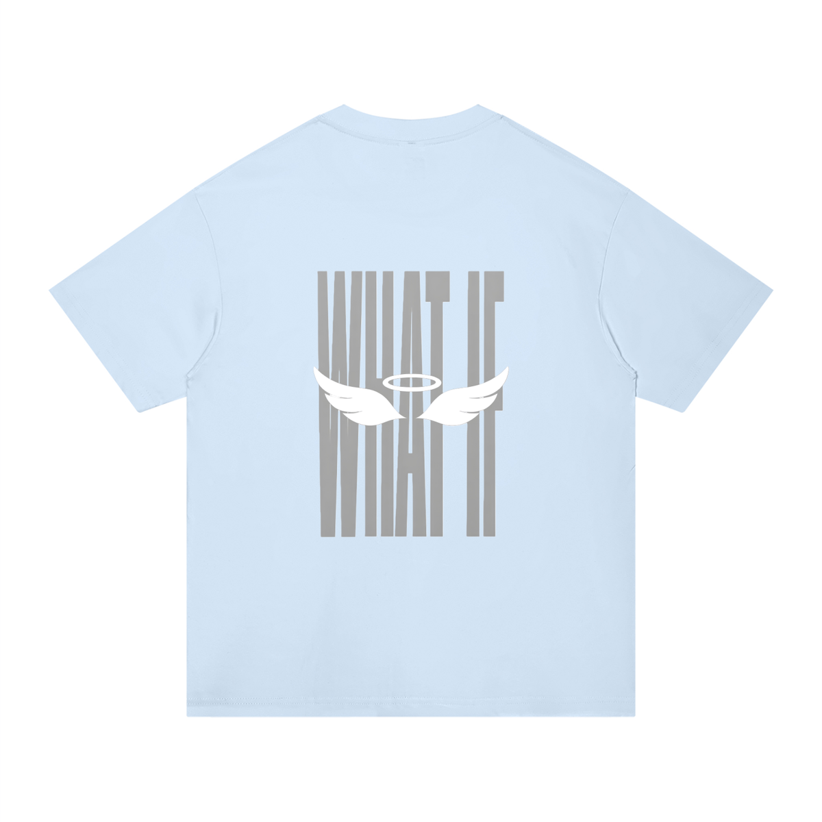 ANGELIC "WHAT IF" Tee – Minimal Graphic