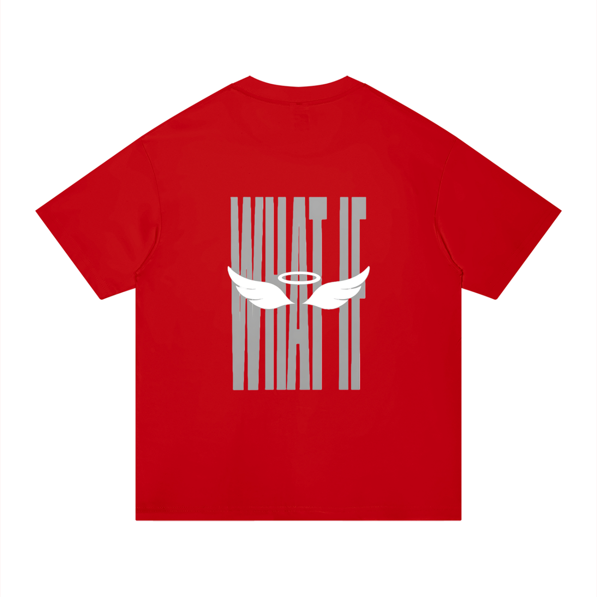 ANGELIC "WHAT IF" Tee – Minimal Graphic