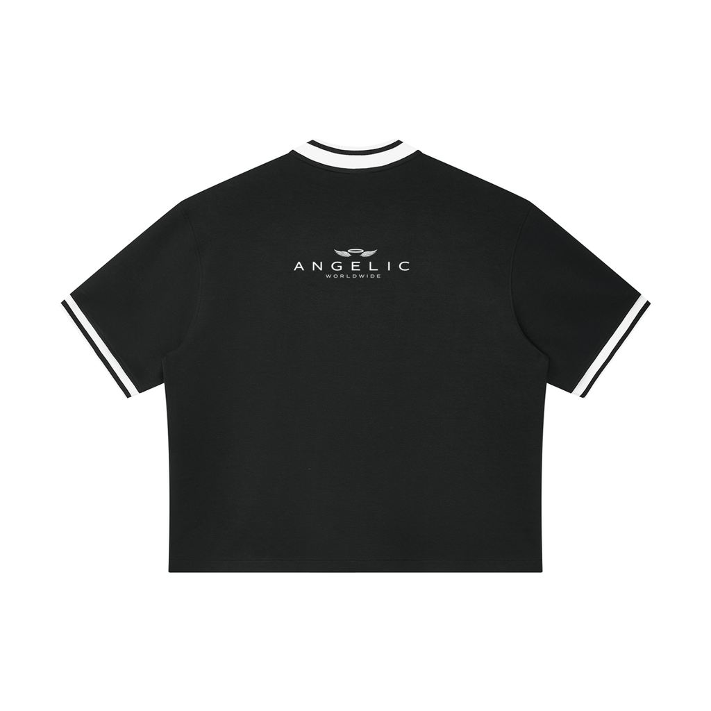 ANGELIC Oversized Worldwide Layer Baseball Jersey