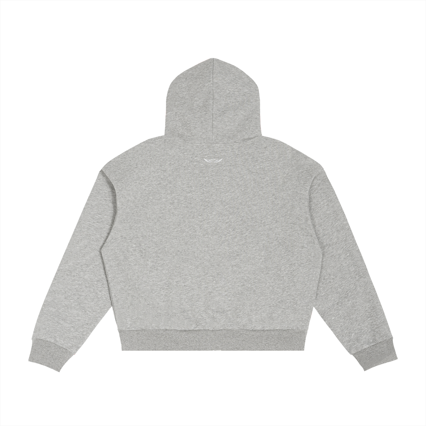 ANGELIC Contrast Plaid Premium Zip Hoodie