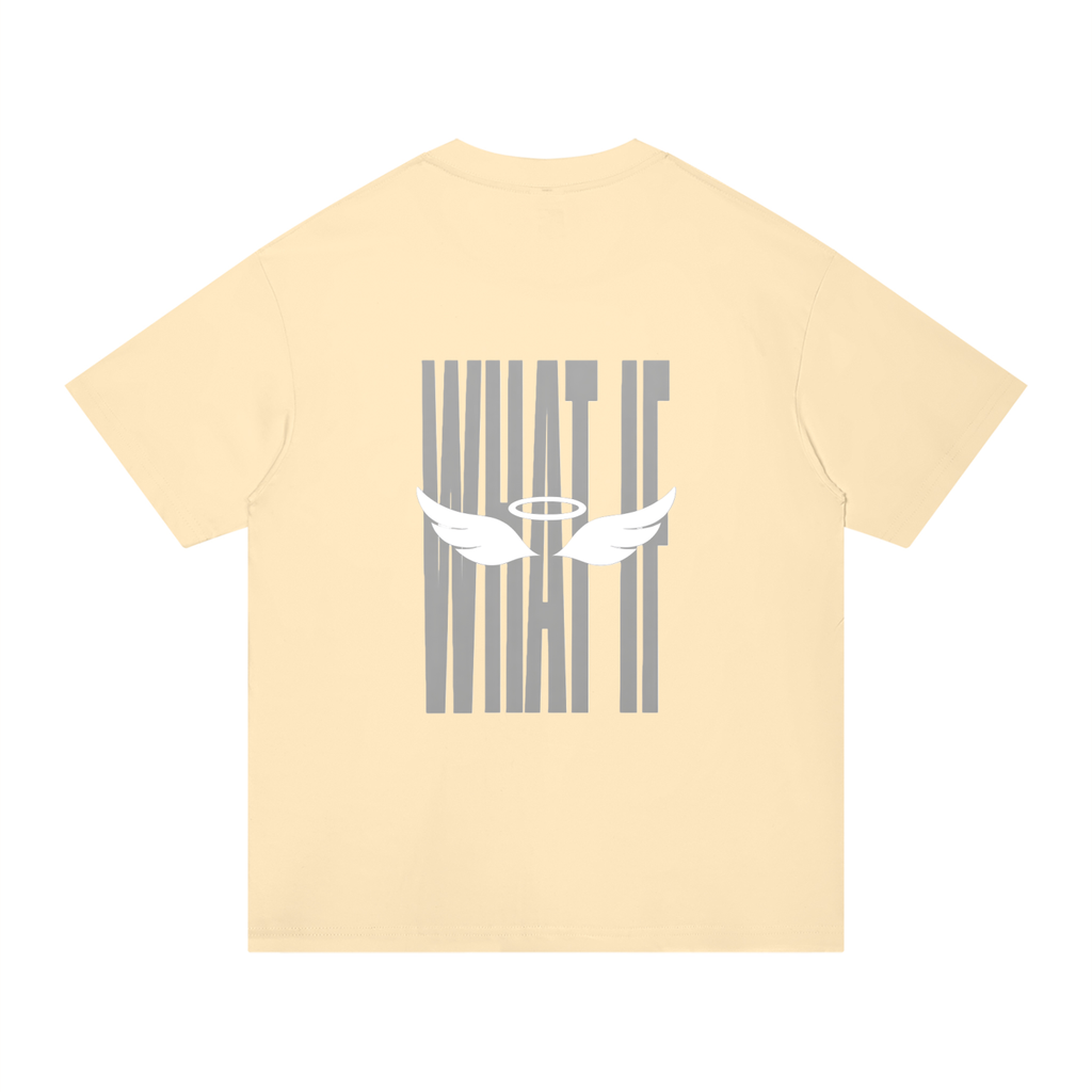 ANGELIC "WHAT IF" Tee – Minimal Graphic
