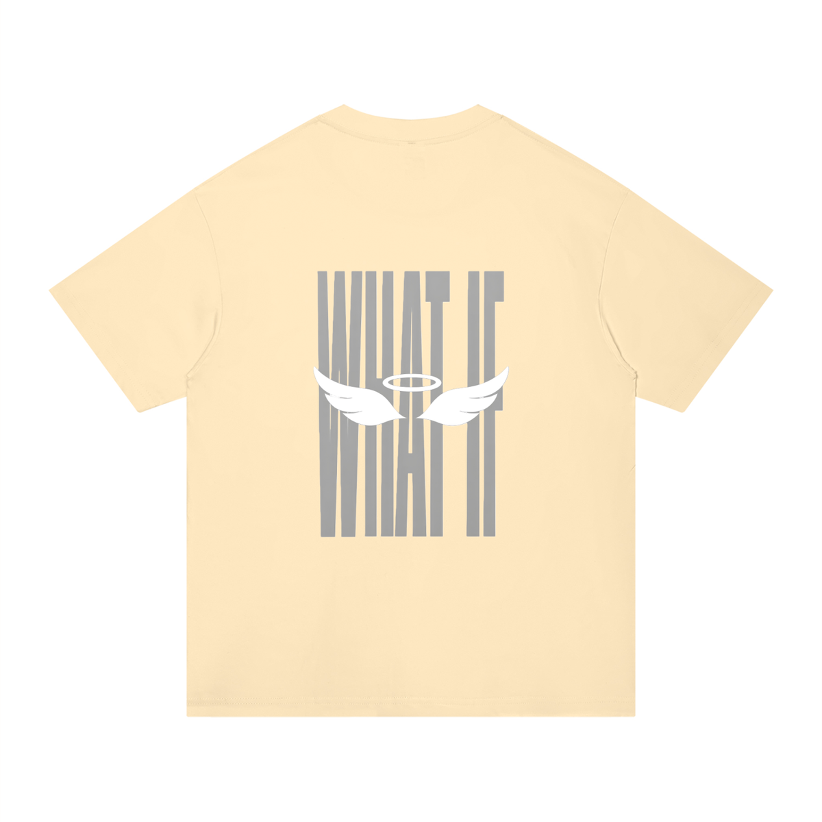 ANGELIC "WHAT IF" Tee – Minimal Graphic
