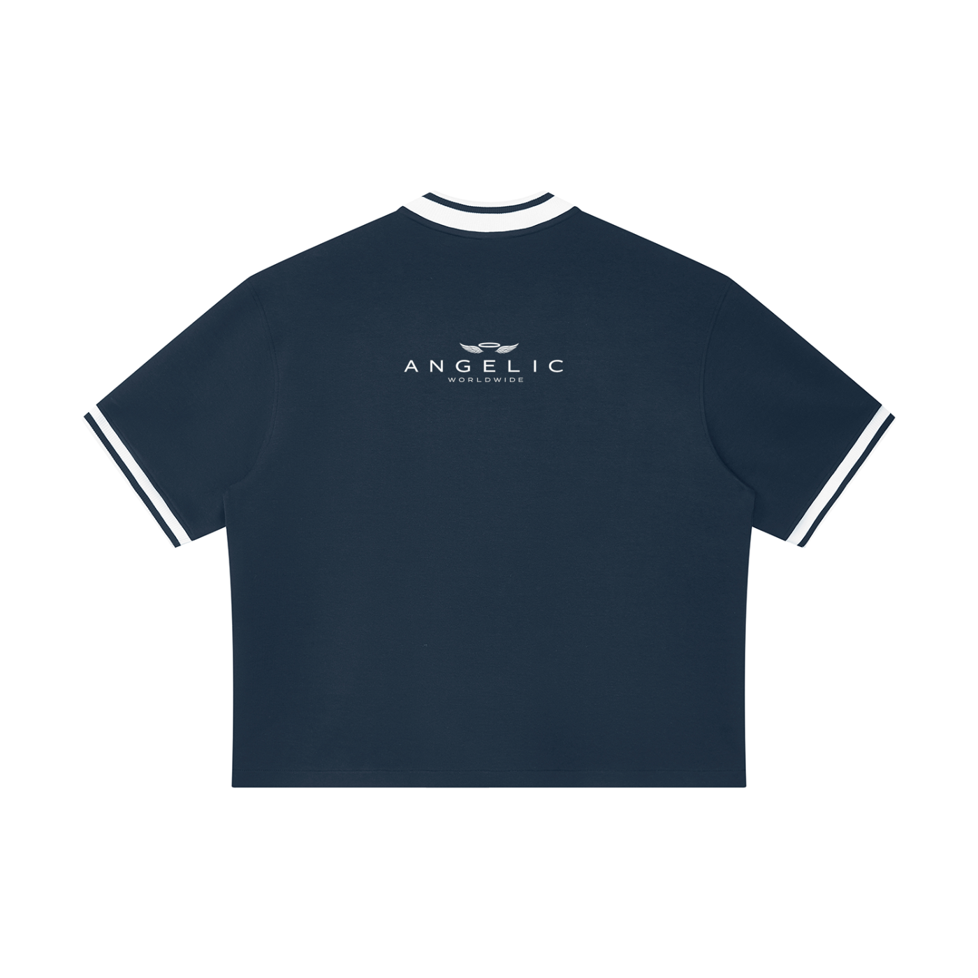 ANGELIC Oversized Worldwide Layer Baseball Jersey