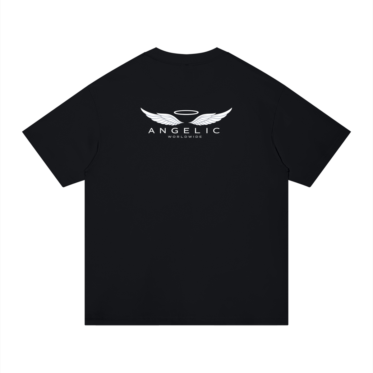 ANGELIC Worldwide Tee – Clean White
