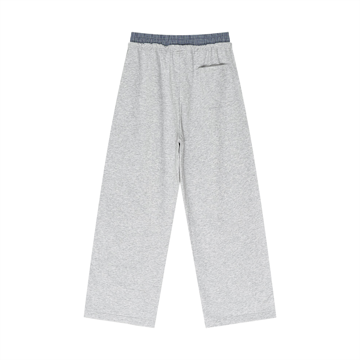 ANGELIC Plaid Waist Sweats – Straight baggy fit