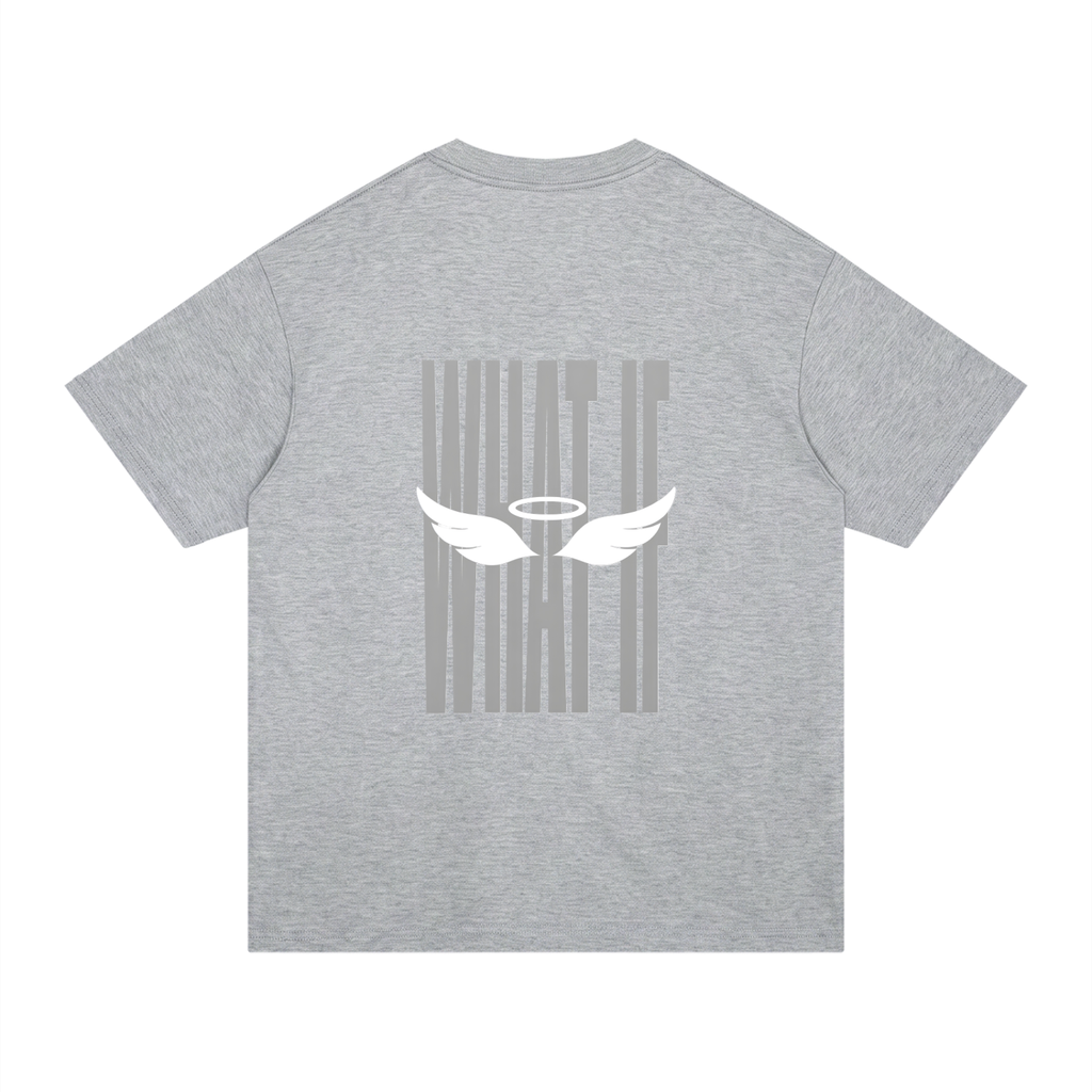 ANGELIC "WHAT IF" Tee – Minimal Graphic