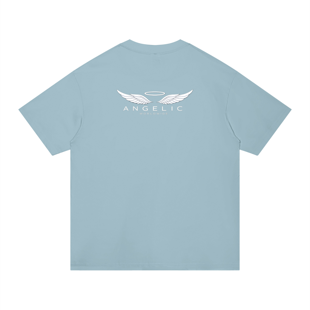 ANGELIC Worldwide Tee – Clean White