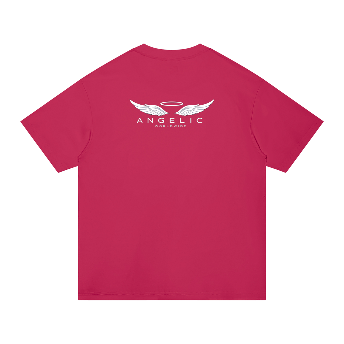 ANGELIC Worldwide Tee – Clean White