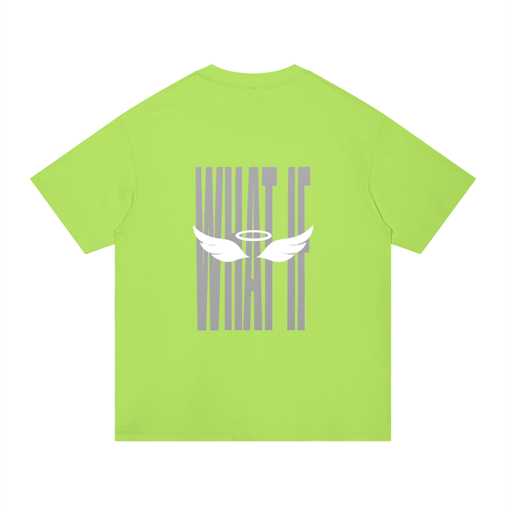 ANGELIC "WHAT IF" Tee – Minimal Graphic
