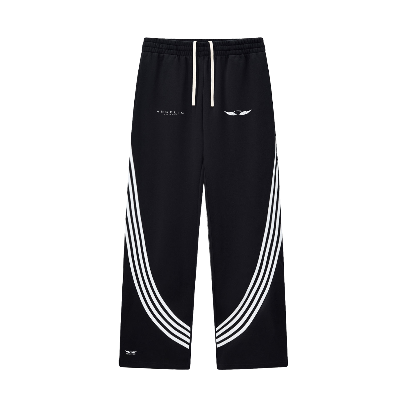 ANGELIC Everyday Curve Stripe Sweatpants