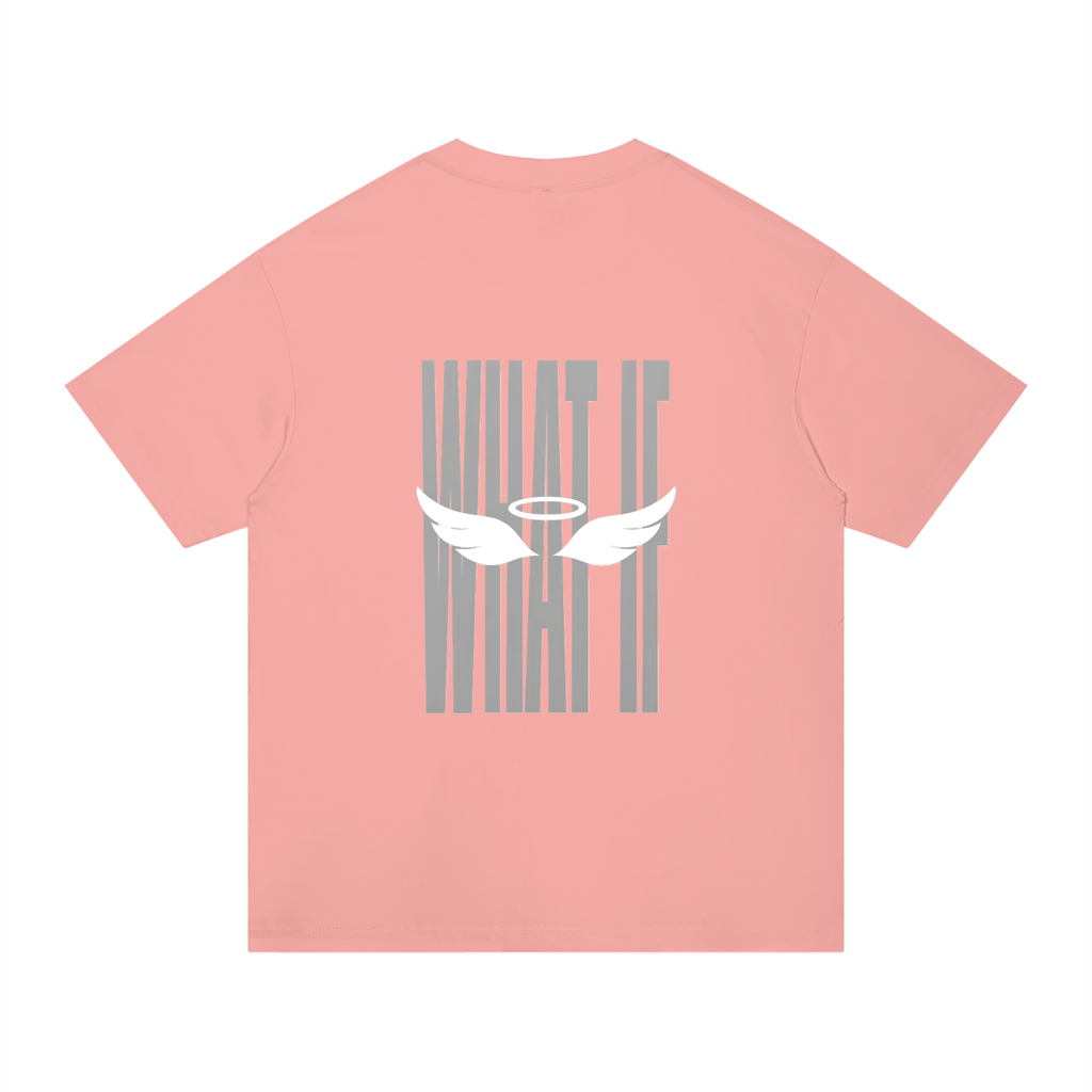 ANGELIC "WHAT IF" Tee – Minimal Graphic