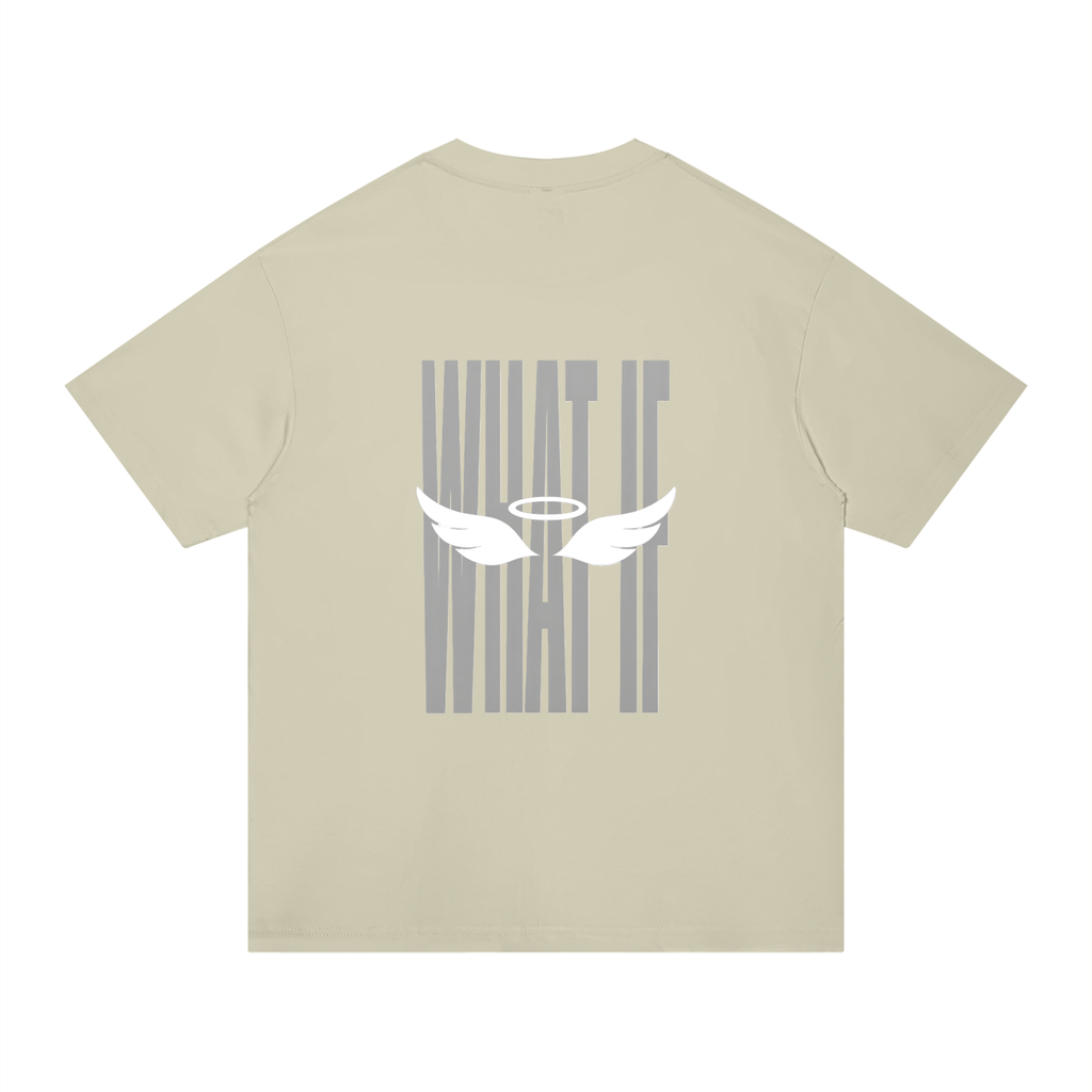 ANGELIC "WHAT IF" Tee – Minimal Graphic