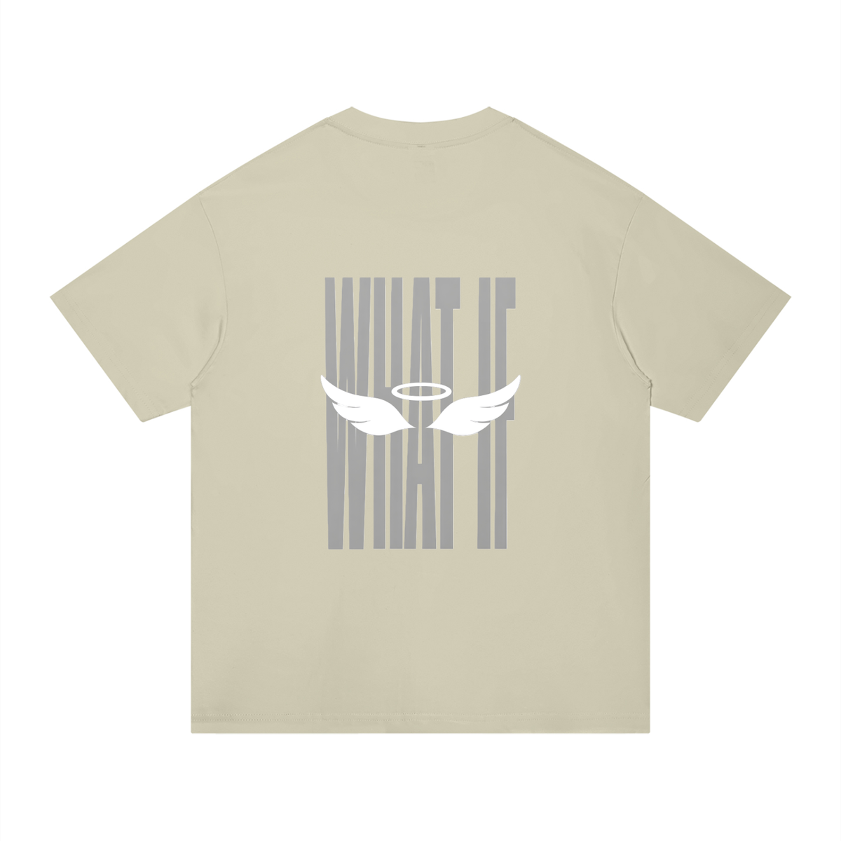 ANGELIC "WHAT IF" Tee – Minimal Graphic