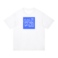 ANGELIC Halo Club Tee – Blue Graphic Edition