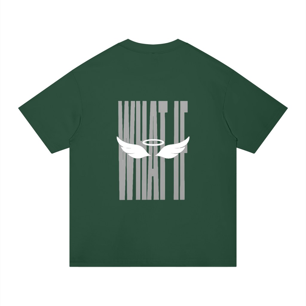 ANGELIC "WHAT IF" Tee – Minimal Graphic