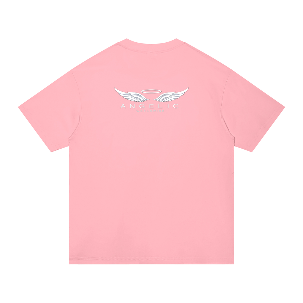 ANGELIC Worldwide Tee – Clean White